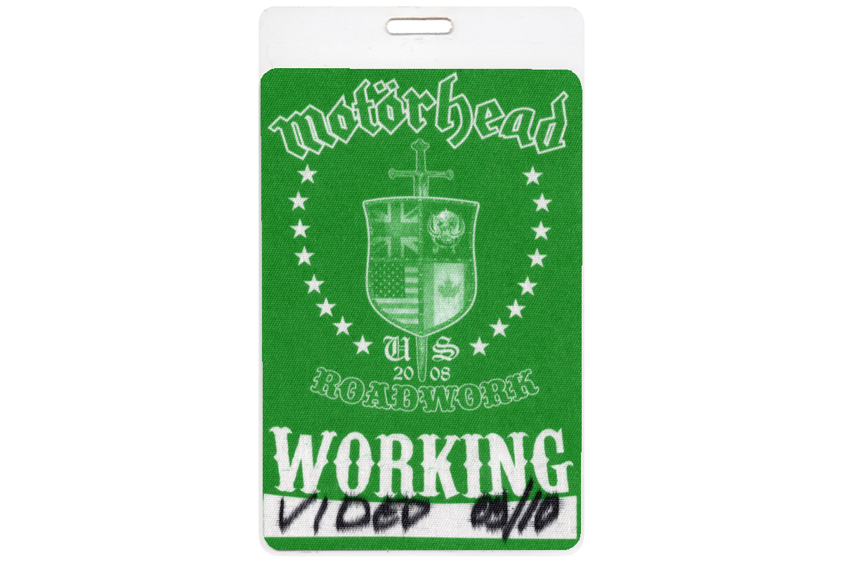 Motorhead Tour Badge